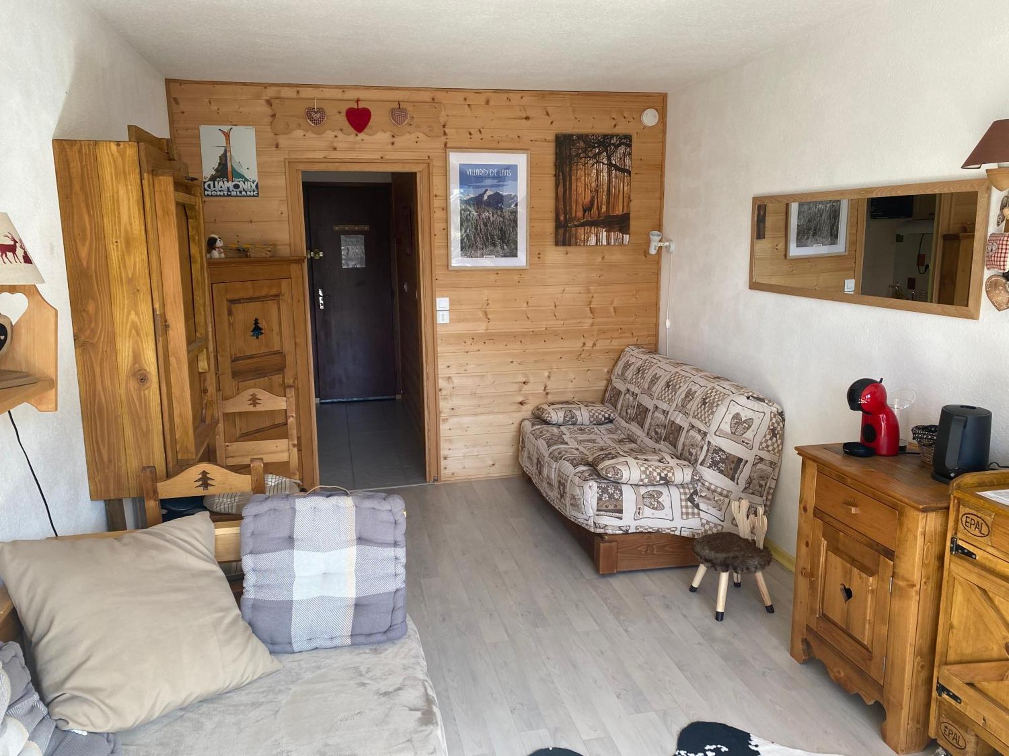 Studio Face Aux Pistes Avec Wifi Villard-de-Lans Exteriér fotografie